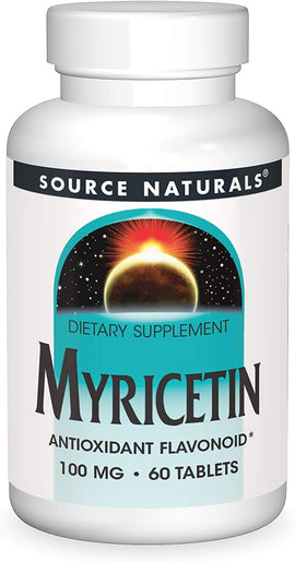 Source Naturals Myricetin 100 mg 60 Tablet