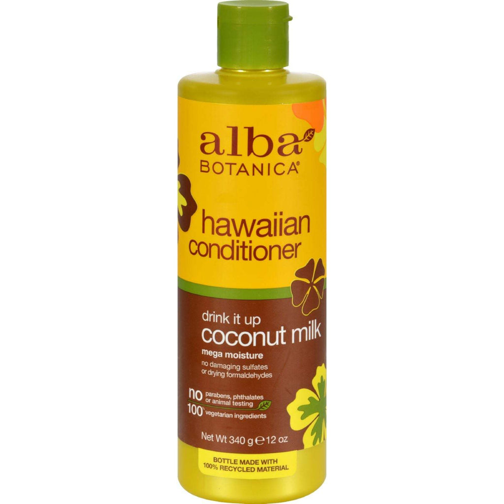 Alba Botanica Hawaiian Hair Conditioner Coconut Milk - 12 Fl Oz,Hain Celes,OxKom