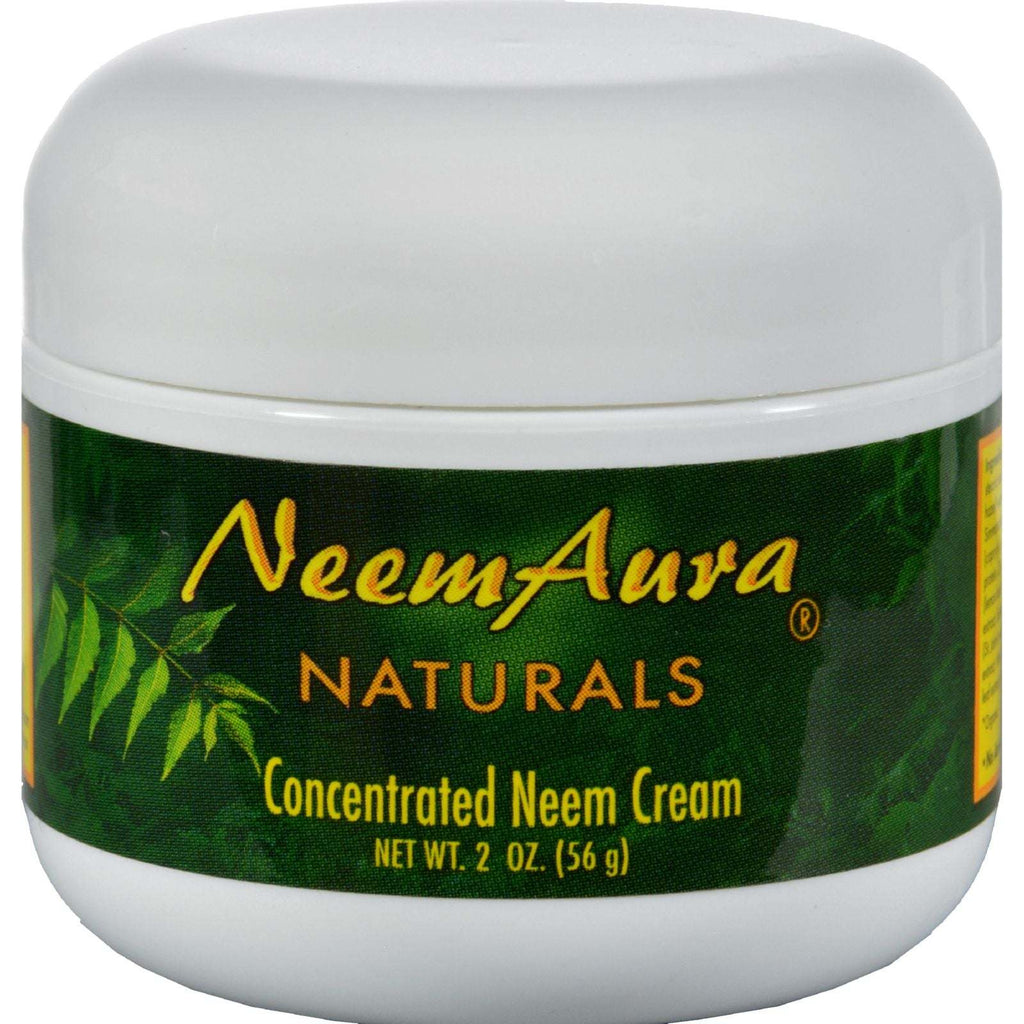 Neem Aura Neem Creme With Aloe and Neem Oil - 2 oz,NEEMAURA NATURALS,OxKom