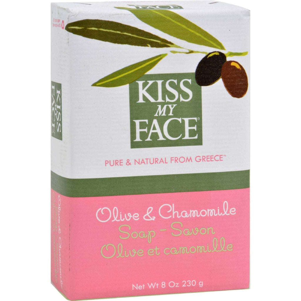 Kiss My Face Bar Soap Olive And Chamomile - 8 Oz,KISS MY FACE,OxKom