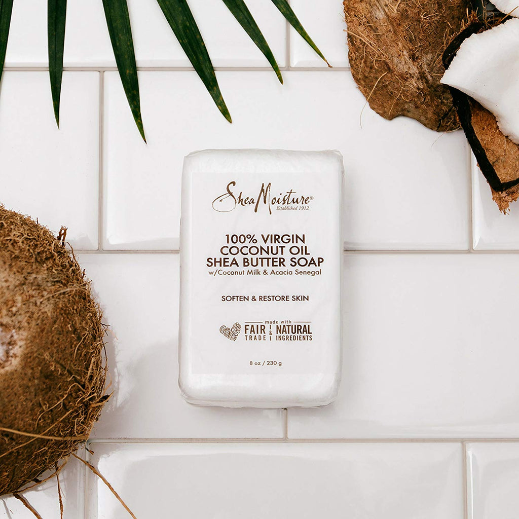 Shea Moisture Coconut & Hibiscus Soap 8 oz