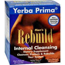Yerba Prima Men's Rebuild Internal Cleansing,YERBA PRIMA,OxKom