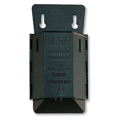 Wall Mount Utility Knife Blade Dispenser w/Blades,STANLEY,OxKom