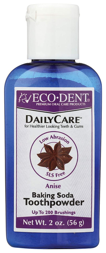 Eco-Dent Toothpowder Daily Care - Anise - 2 oz