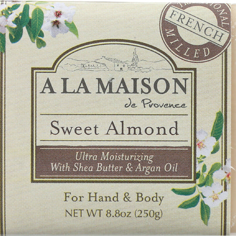 A La Maison Bar Soap - Sweet Almond - 8.8 oz