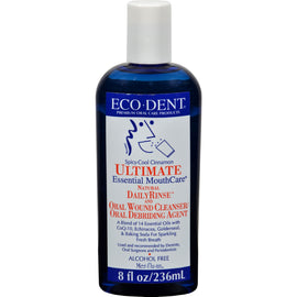 Eco-Dent Dailyrinse Mouthrinse - Cinnamon - 8 Oz