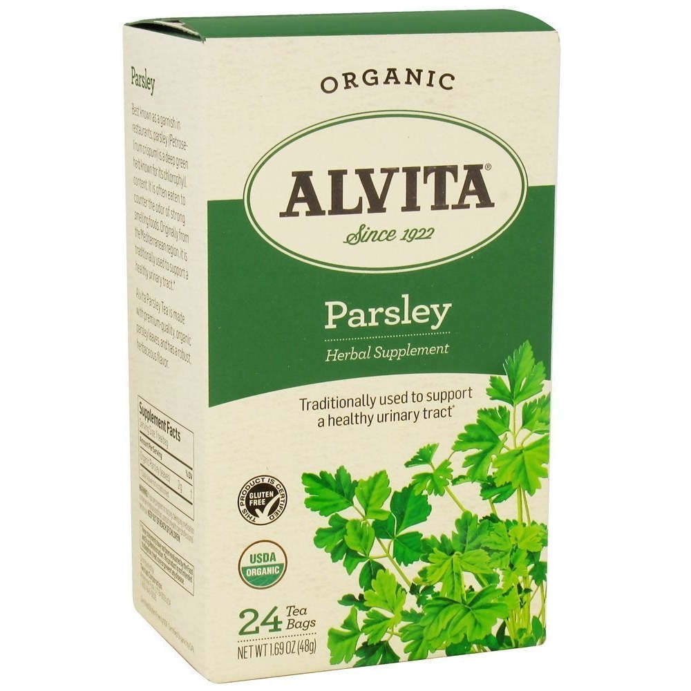 Alvita Teas Organic Herbal Tea Bags - Parsley - 24 Bags,ALVITA,OxKom