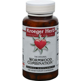 Kroeger Herb Wormwood Combination - 100 Vegetarian Capsules,KROEGER HERB,OxKom