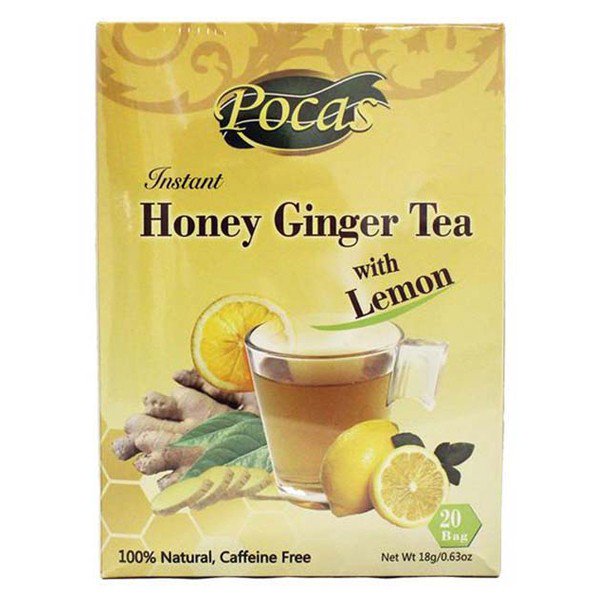 Pocas Honey Ginger Tea with Lemon (20 Bags)