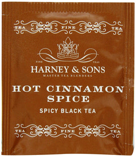 Harney & Sons Hot Cinnamon Spice Tea 3.57 oz 50 Tea Bags