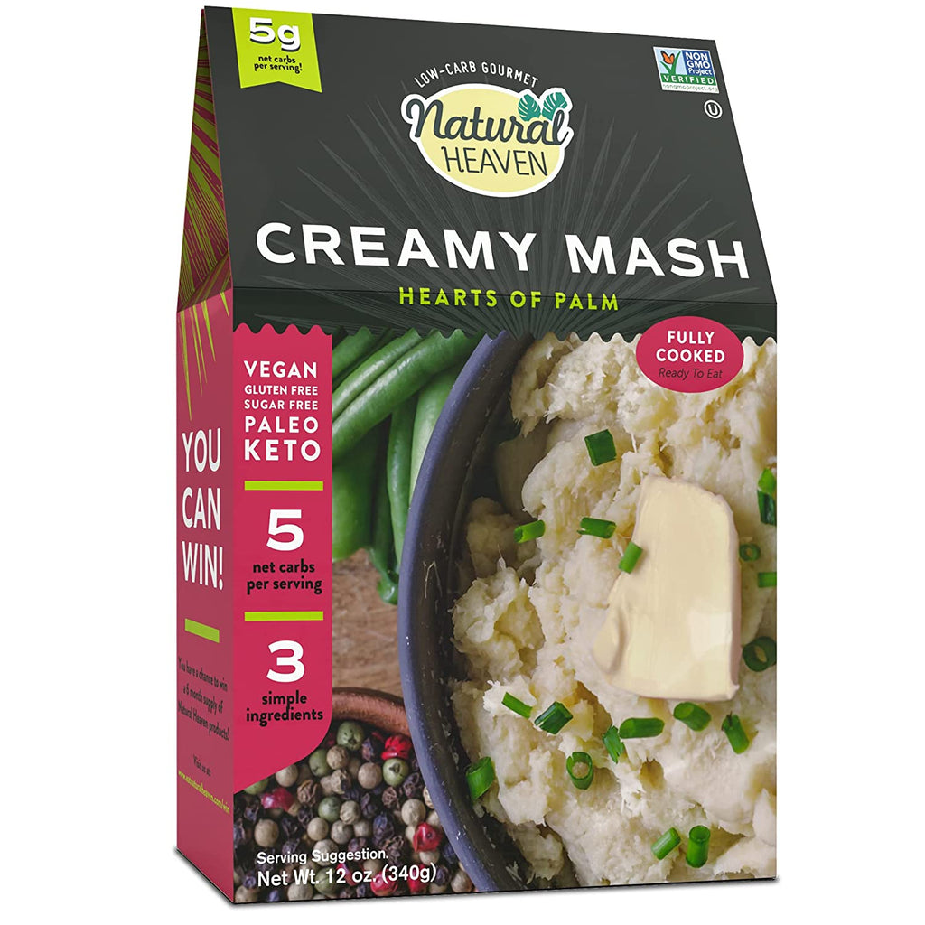 Natural Heaven Creamy Mashed Hearts of Palm 12 oz