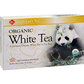 Uncle Lee's Legends of China Organic White Tea - 100 Tea Bags