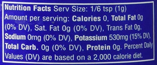 NU SALT, NU-SALT 3 OZ