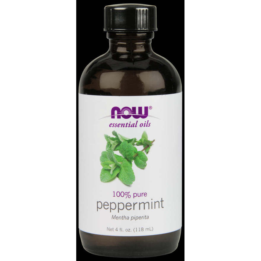 NOW Foods Peppermint Oil - 4 oz.,NOW Foods,OxKom