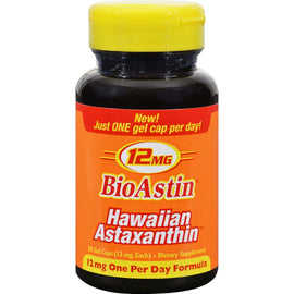 Nutrex Hawaii Bioastin Hawaiin Astaxanthin - 12 Mg - 50 Gel Caps,NUTREX HAWAII,OxKom