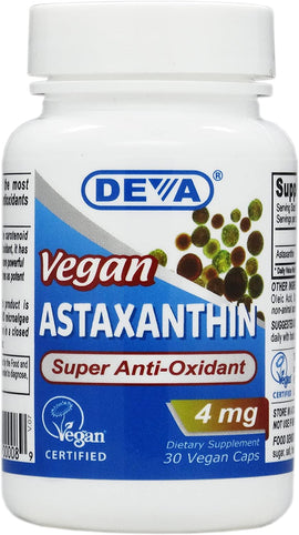 Deva Vegan Astaxantin - 4 mg 30 Vcap