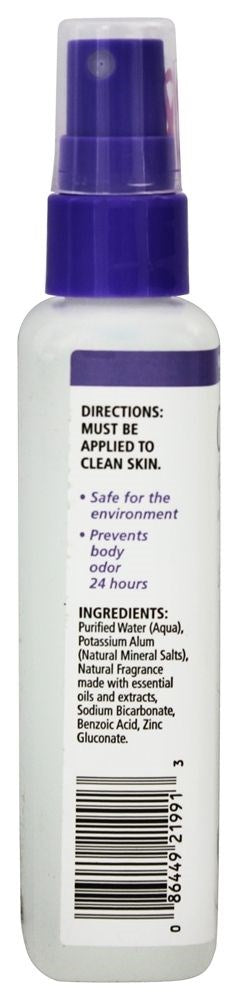 Crystal Essence Mineral Deodorant Body Spray Lavender And White Tea - 4 fl oz