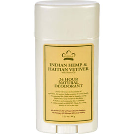 Nubian Heritage Deodorant - All Natural - 24 Hour - Indian Hemp and Haitian Vetiver - with Neem Oil - 2.25 oz,NUBIAN HERITAGE,OxKom