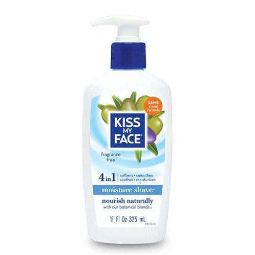 Kiss My Face Moisture Shave Fragrance Free - 11 fl oz,KISS MY FACE,OxKom