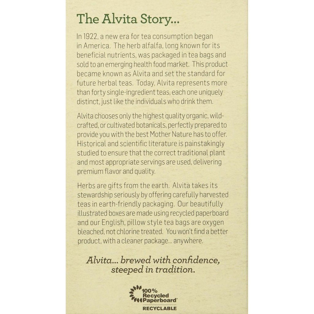 Alvita Teas Organic Herbal Tea Bags - Hawthorn Berry - 24 Bags,ALVITA,OxKom