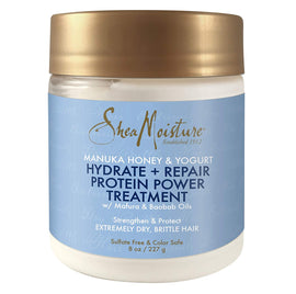 Shea Moisture, Manuka Honey - Yogurt, Hydrate + Repair Protein Treatment 8oz