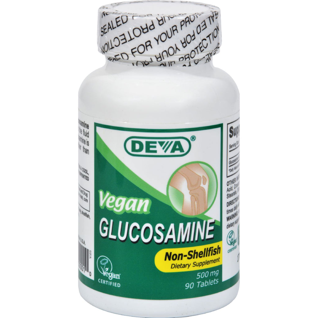 Deva Vegan Glucosamine - 500 mg - 90 Tablets