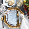 Gold Baroque Charger Plates 13"