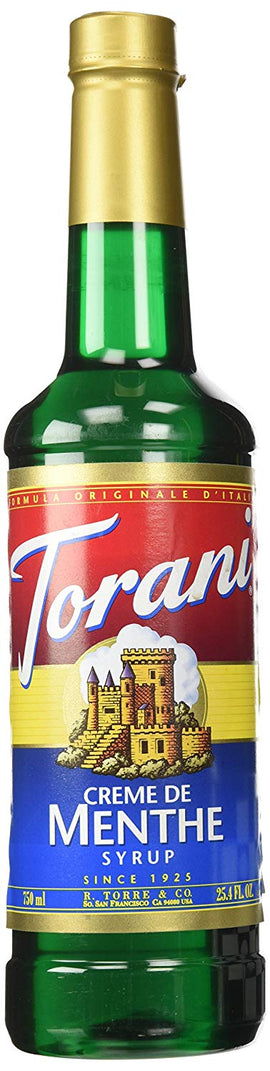 Torani CREME DE MENTHE 750 ML PET