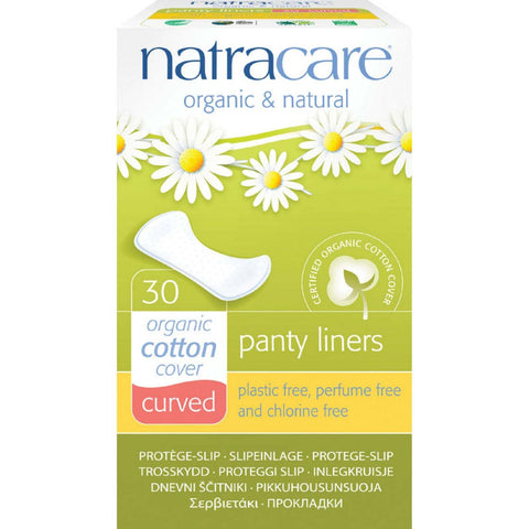 Natracare Natural Curved Panty Liners,NATRACARE,OxKom