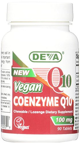 Deva Vegan Coenzyme Q10-100mg 90 Tabs
