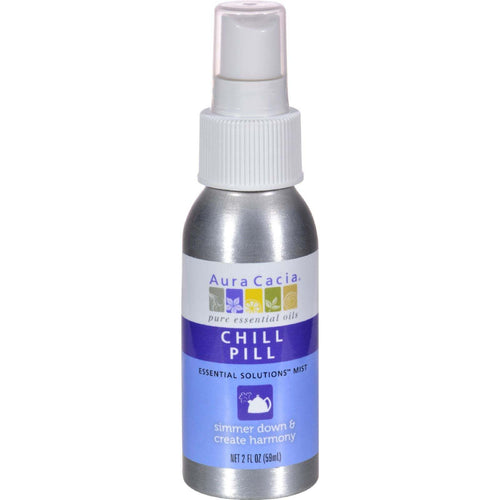 Aura Cacia Essential Solutions Mist Chill Pill - 2 fl oz,AURA CACIA,OxKom