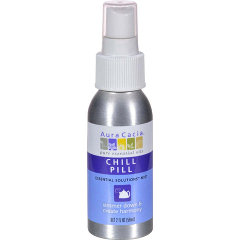 Aura Cacia Essential Solutions Mist Chill Pill - 2 fl oz,AURA CACIA,OxKom