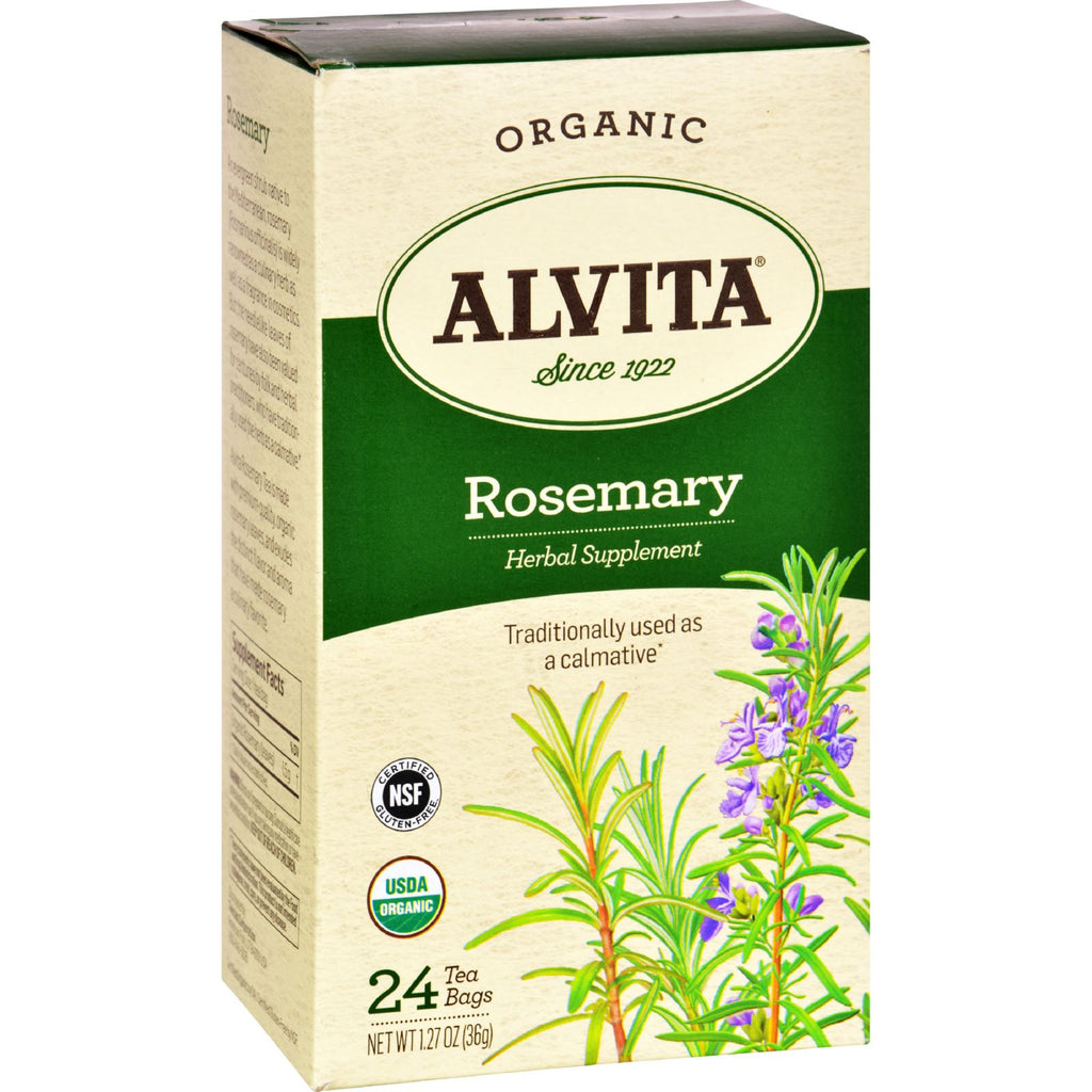 Alvita Tea - Organic - Rosemary Herbal - 24 Tea Bags