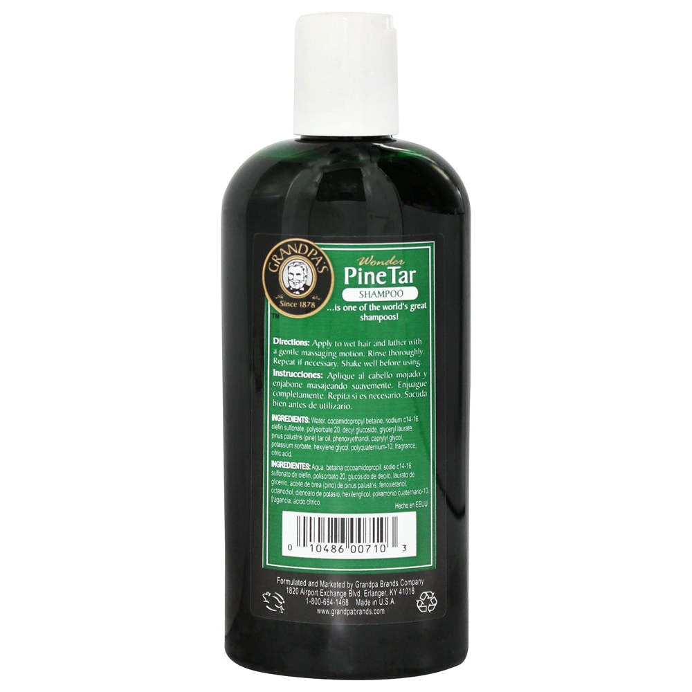 Grandpa's Pine Tar Shampoo - 8 fl oz,GRANDPA'S,OxKom