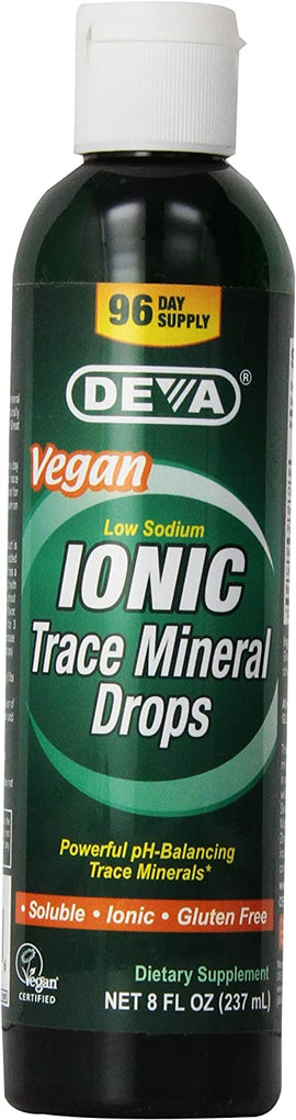 Deva Vegan Ionic Trace Mineral Drops - 8 fl oz