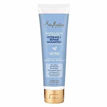 Shea Moisture Manuka Honey & Yogurt Hydrate + Repair Shampoo, 10.3 fl oz,SheaMoisture,OxKom