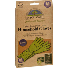 If You Care Household Gloves - Medium - 12 Pairs,IF YOU CARE,OxKom