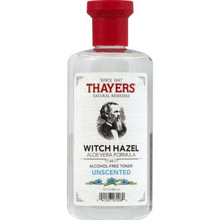 Thayers Witch Hazel with Aloe Vera Unscented - 12 fl oz,Henry Thay,OxKom
