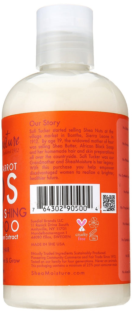 Shea Moisture Mango & Carrot Kids Extra-Nourishing Shampoo 8 Fl Oz