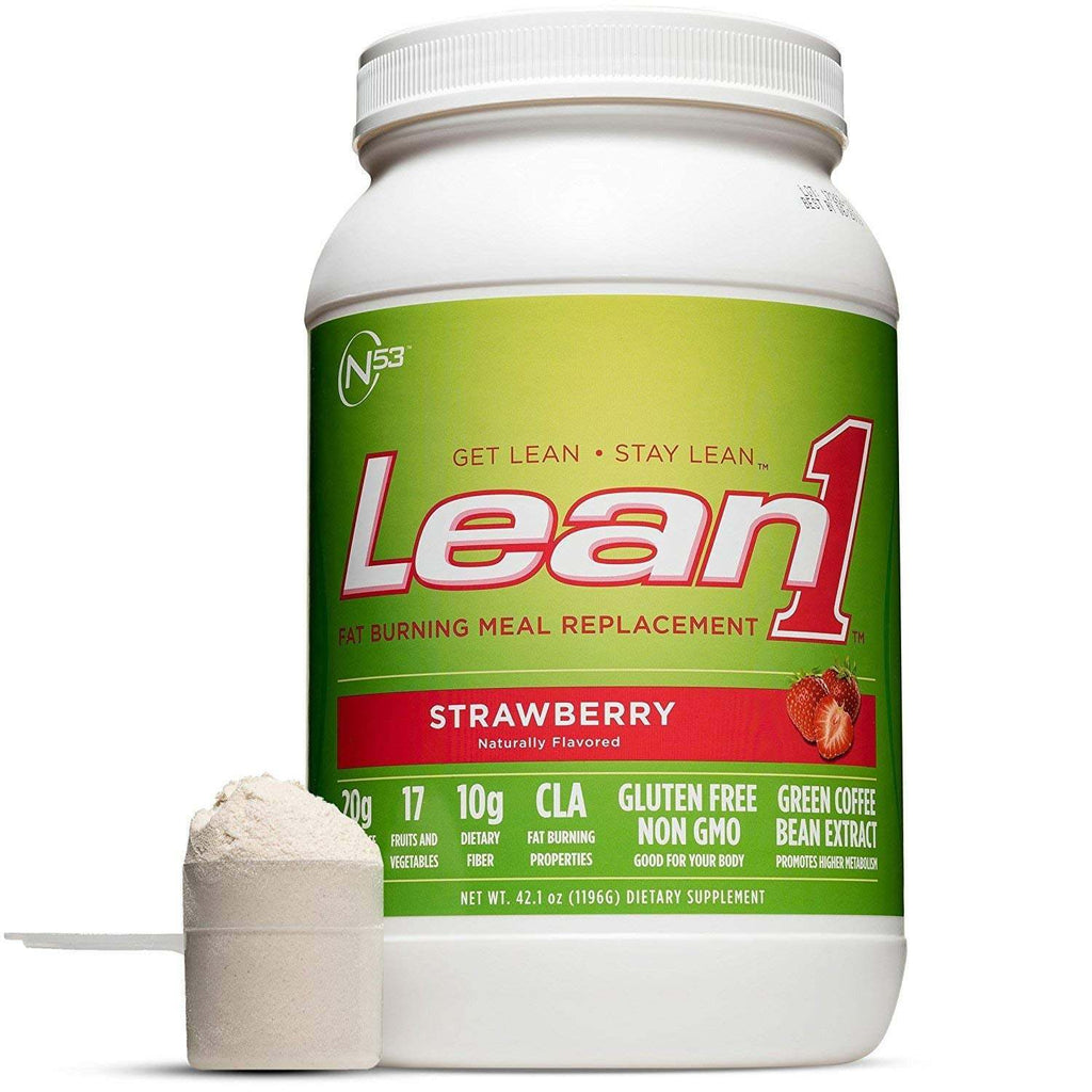Lean1, Strawberry, 2.6 lbs.,NUTRITION 53,OxKom