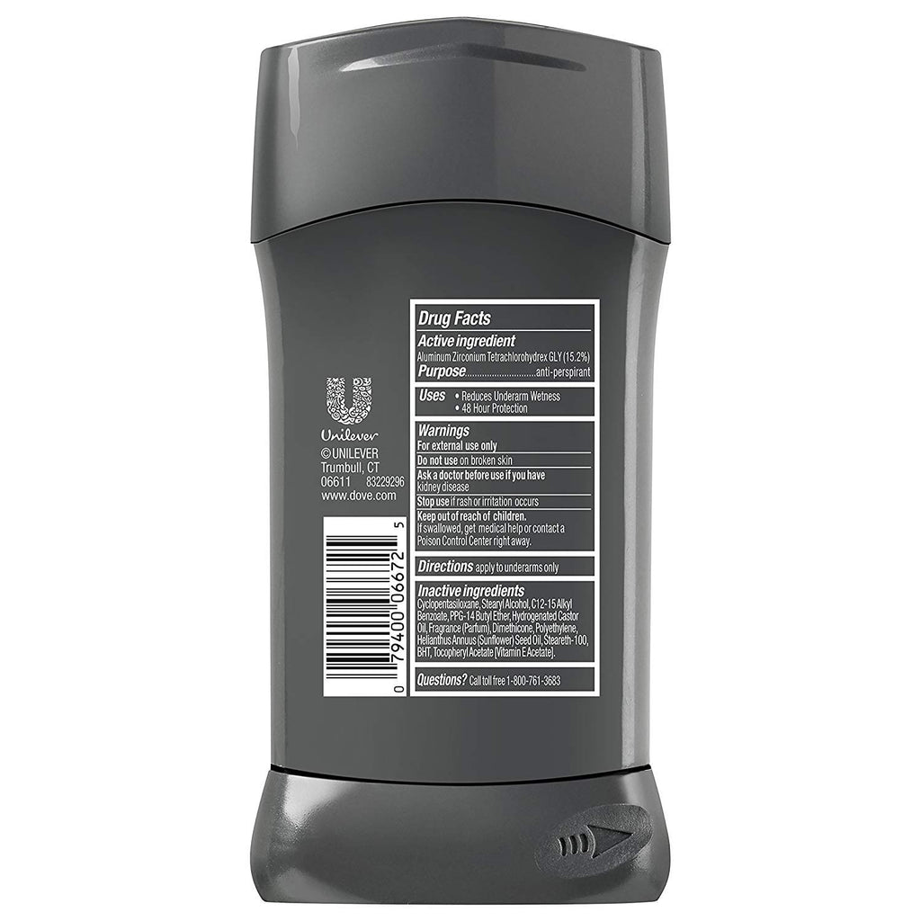 DOVE MENS I/S CLN CONFRT  2.7OZ