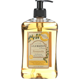 A La Maison French Liquid Soap - Honeysuckle - 16.9 oz,A LA MAISON,OxKom