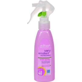 Alba Botanica Sun Kids Spf 40 Very Emollient - 4 Oz,Alba Botanico,OxKom