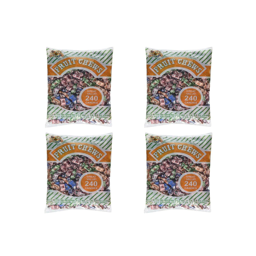 Albert's Chews Fruit Assorted Bag, 240 Piece, 21.2 oz.,Albert's And Son, Inc,OxKom