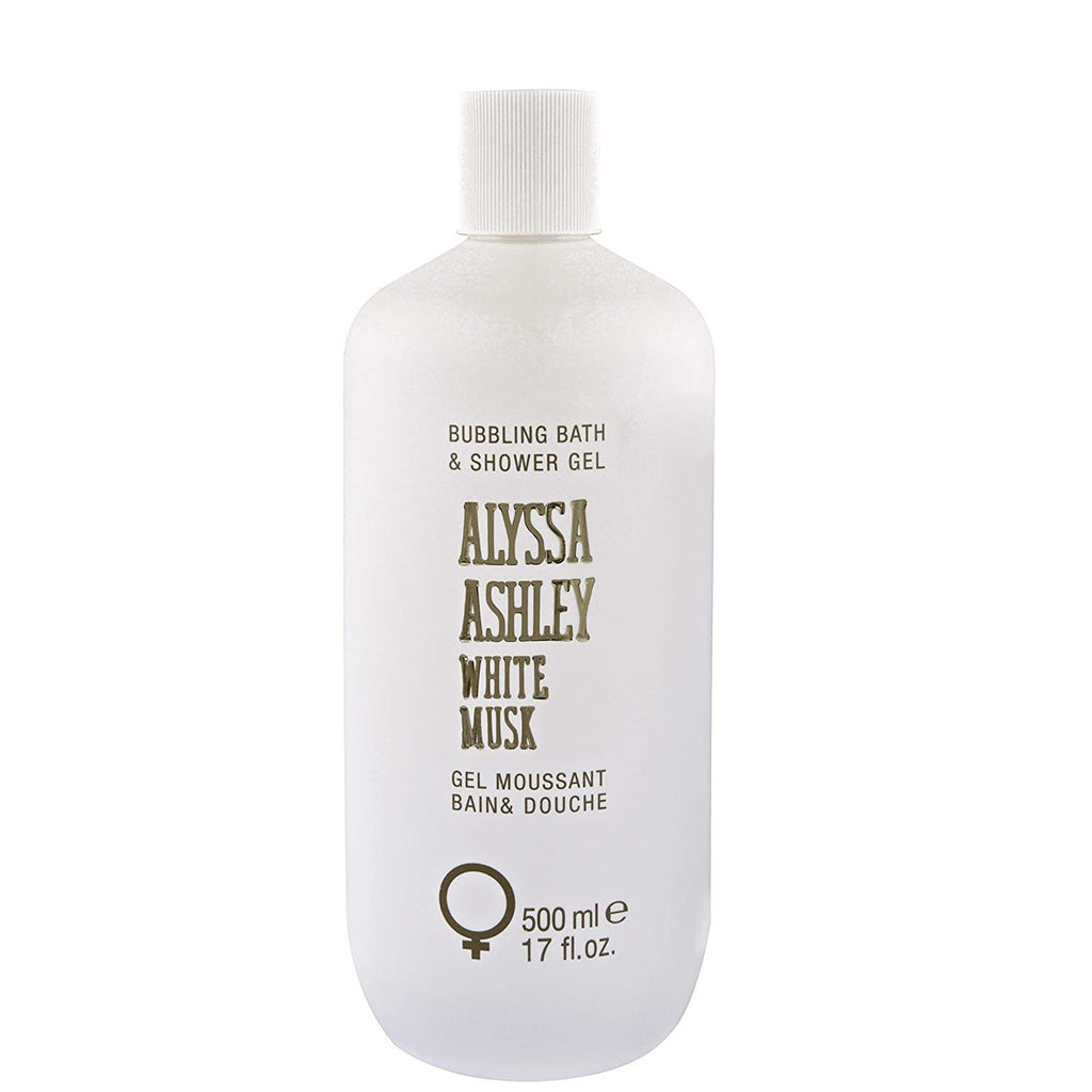 Alyssa Ashley White Musk Shower Gel 17.0 Oz Musk/Alyssa (500 Ml) (W),ALYSSA ASHLEY,OxKom