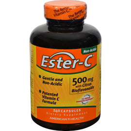 American Health Ester-C With Citrus Bioflavonoids - 500 Mg 240 Caps,AMERICAN HEALTH,OxKom
