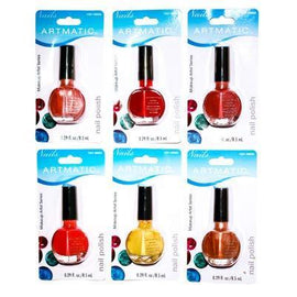 Artmatic Mega Brilliance Nail Polish 0.29 Oz 72 Pcs Assorted Colors Ea 8.5 Ml,ARTMATIC,OxKom