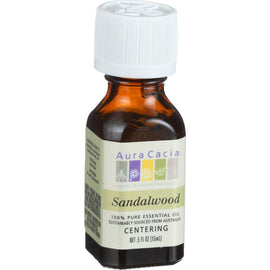 Aura Cacia Essential Oil - Sandalwood - .5 Oz,AURA CACIA,OxKom