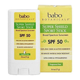 BABO BOTANICALS, SPR SHIELD,SPRT STK,SPF50 .6 FZ,BABO BOTANICALS,OxKom