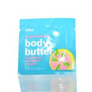 Bliss Body Butter 0.23 Oz Bliss Grapefruit + Aloe Maximum Moisture Cream,BLISS,OxKom